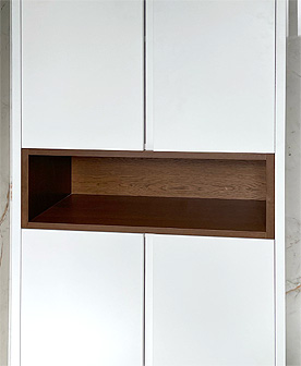 Mueble de bao lacado marfil